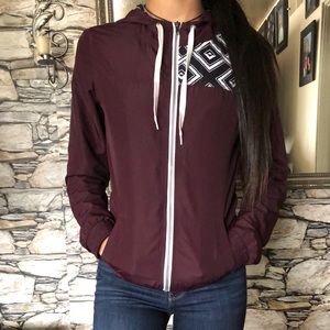 Empyre zip up windbreaker